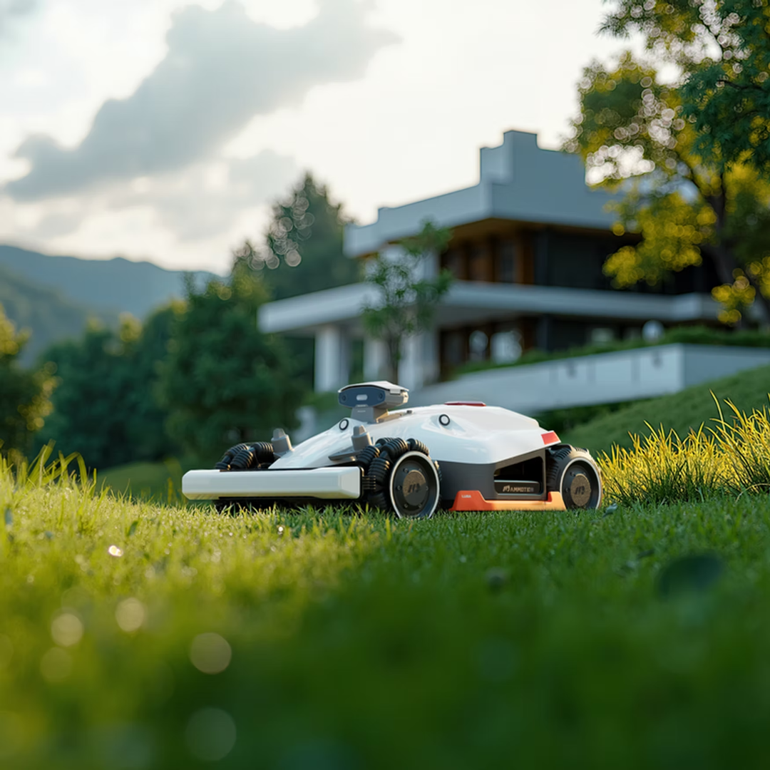 Luba 2 all wheel drive robotic mower